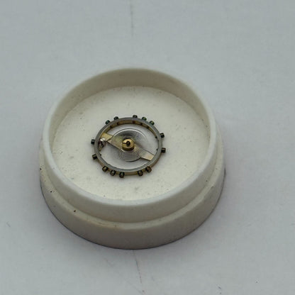 FHF 34 Balance Wheel Complete And Spring 7 3/4''' 1047 M Watch Movement Parts 