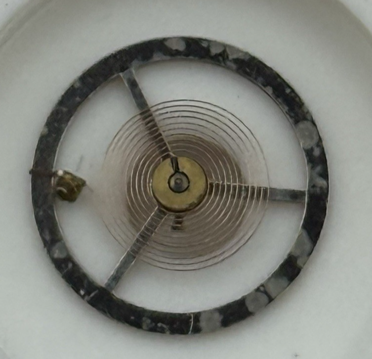 BFG 866 PL Balance Wheel Complete And Spring Renata Watch Movement Parts NOS 