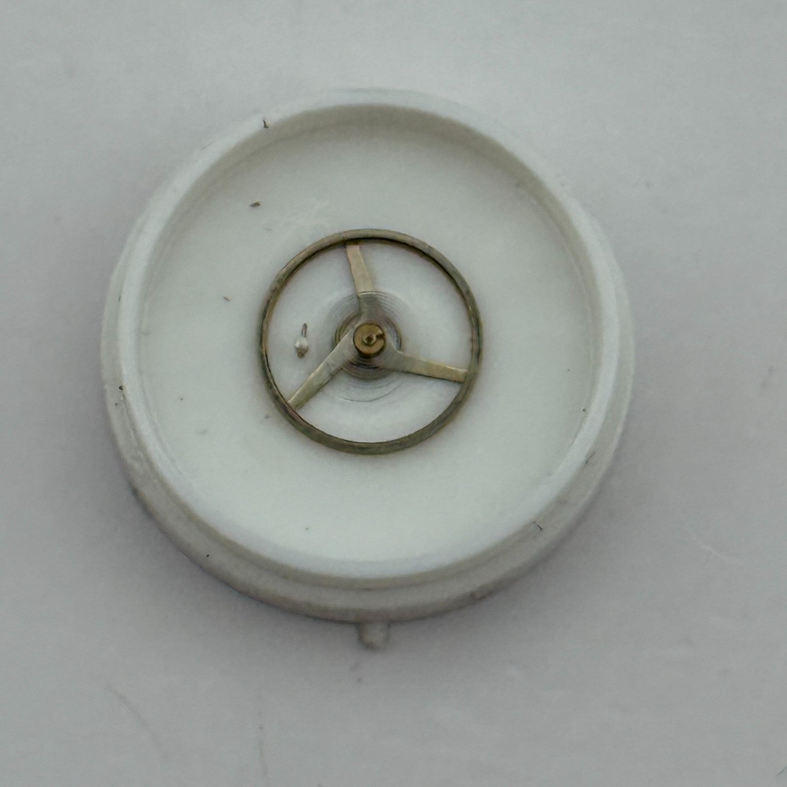 FEF 371 Balance Wheel Complete And Spring 6 3/4-8''' 1572 M Watch Movement Parts