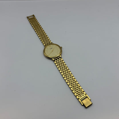 33mm Working Unisex Limit VX50/0511 Gold Plated Quartz Watch 7.75 Inches