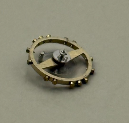 FEF 270 Balance Wheel Complete And Spring  5¼’’’ 173 M Watch Movement Parts NOS