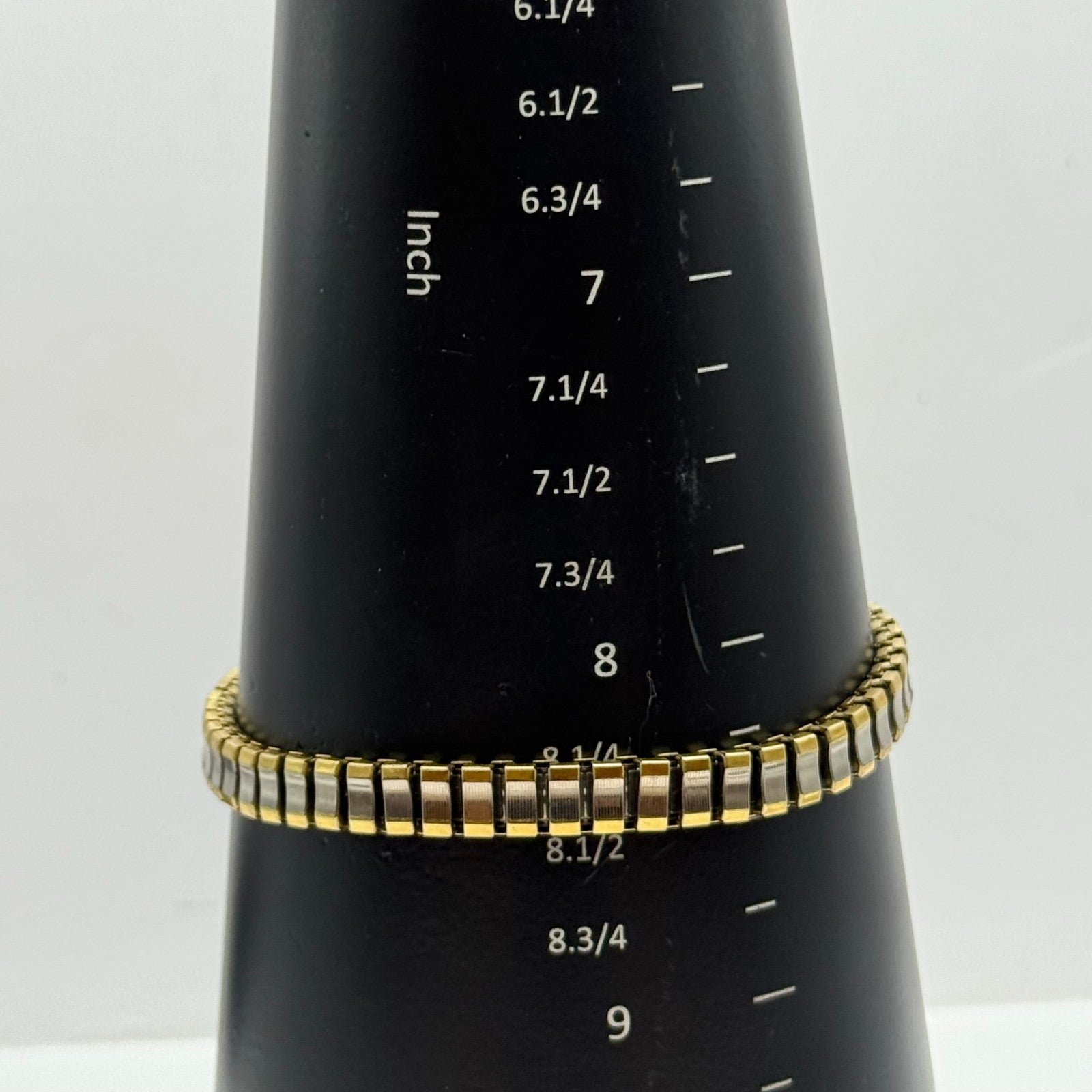 21mm Working Ladies Two Tone Philip Mercier S565S Quartz Watch Expandable Strap