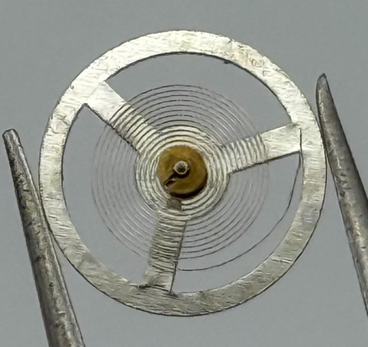 LSH 1262 Balance Wheel Complete And Spring  1855 Watch Movement Parts NOS