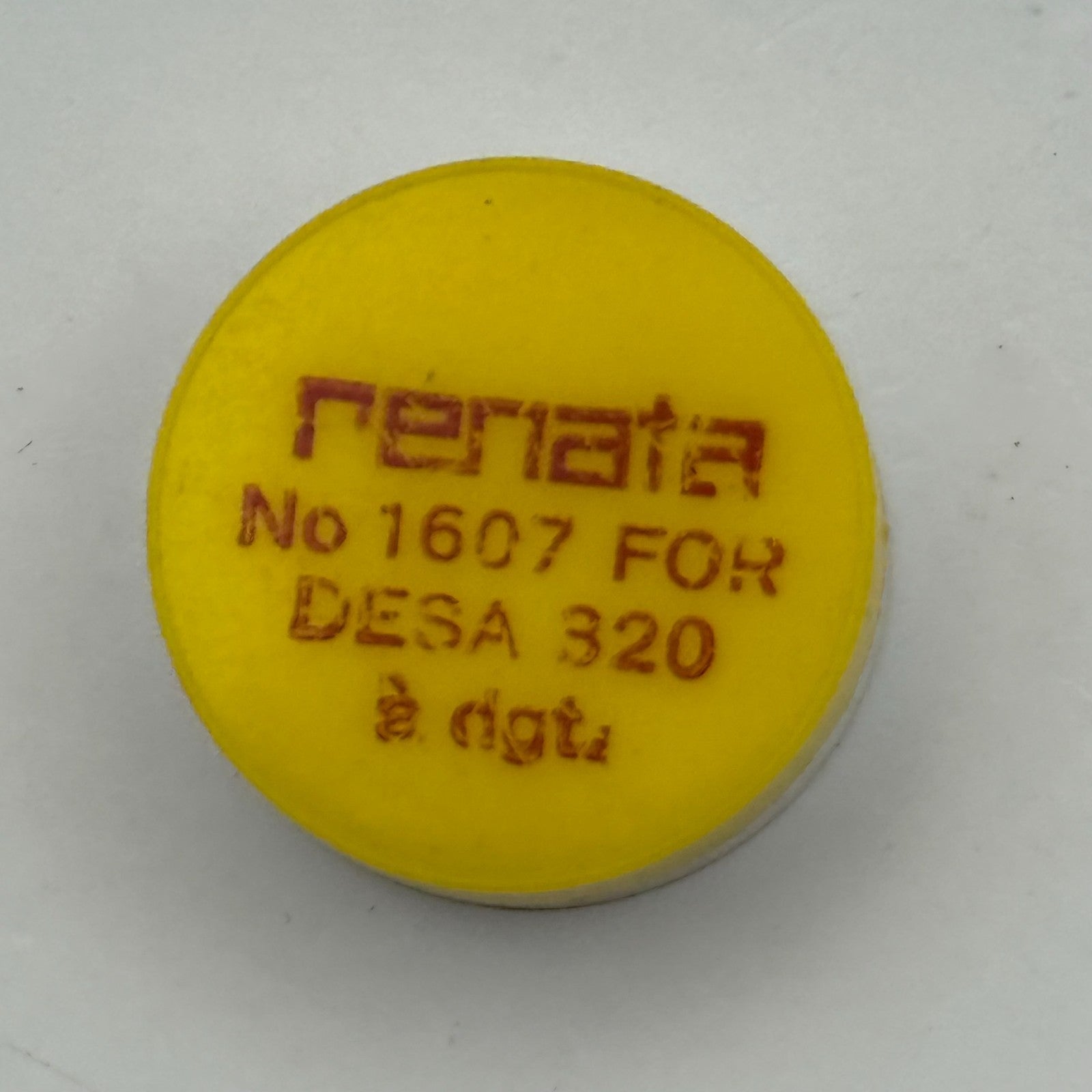 Desa 320 Balance Wheel Complete And Spring a dgt 1607 Watch Movement Parts NOS