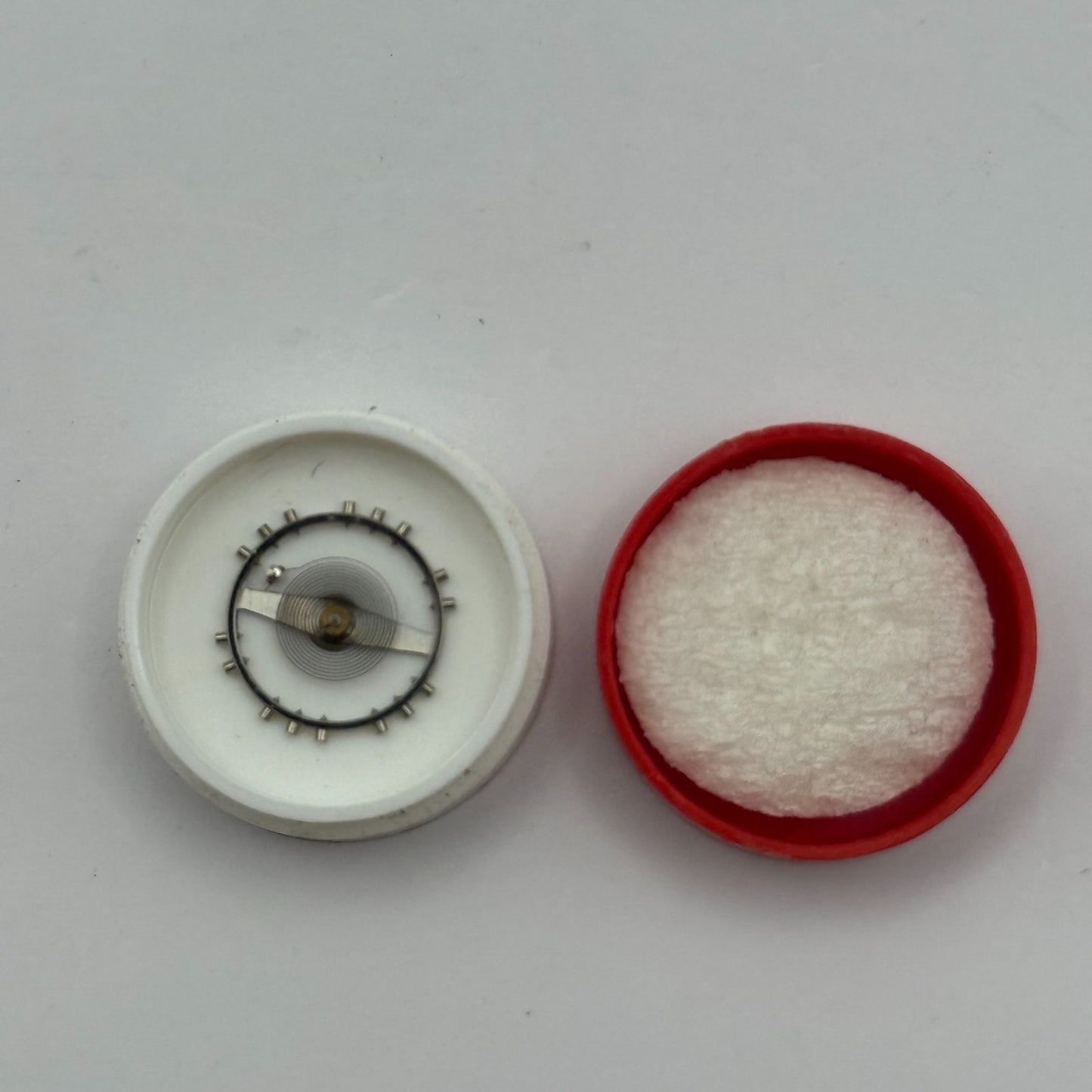 Felsa 4000 4010 Balance Wheel Complete And Spring 1435 M Watch Movement Parts 