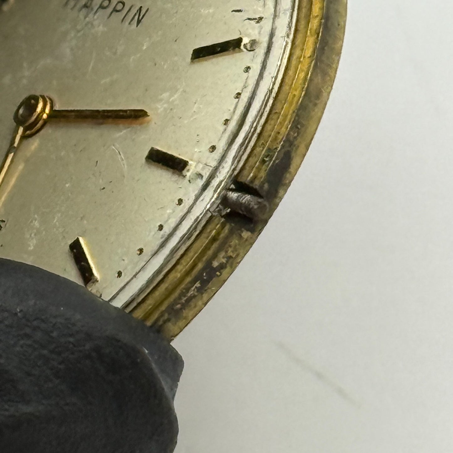 FHF 72 Watch Movement Mappin Manual Wind Vintage Swiss Parts Repair 31.6mm