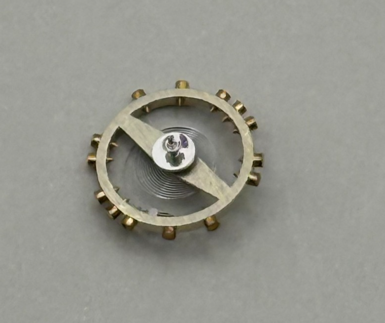 AS 976 1012 Balance Wheel Complete And Spring Inca 532 M Watch Movement Parts