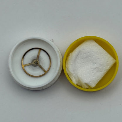 Smith 603 Elite Balance Wheel Complete And Spring  10 1/2 Watch Movement Parts 