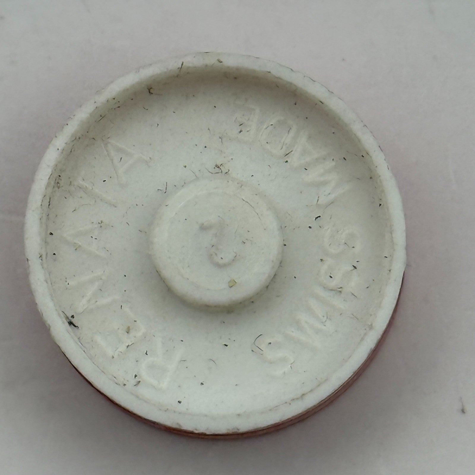 Derby 40 Balance Wheel Complete And Spring  8¾’’’ 102 M Watch Movement Parts NOS