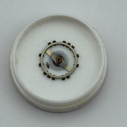 FEF 270 Balance Wheel Complete And Spring  5¼’’’ 173 Watch Movement Parts NOS