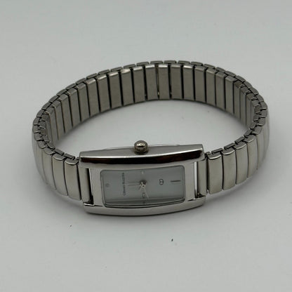 Gerard Pasquier Ladies Quartz Watch Silver Tone Expandable Band Working 19mm