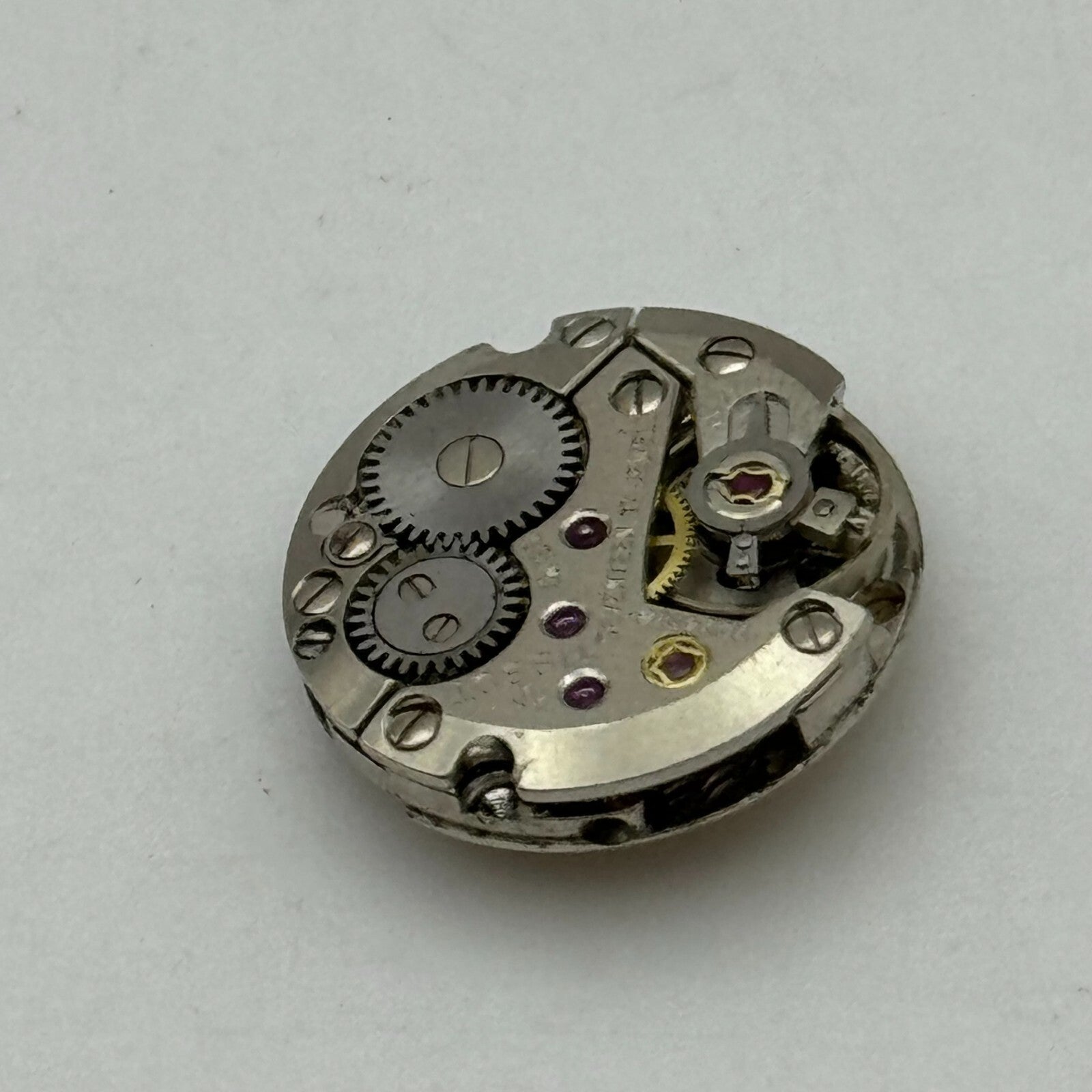 15.5mm Tissot 709-1 Balance Intact Swiss Manual Wind Watch Movement PARTS REPAIR
