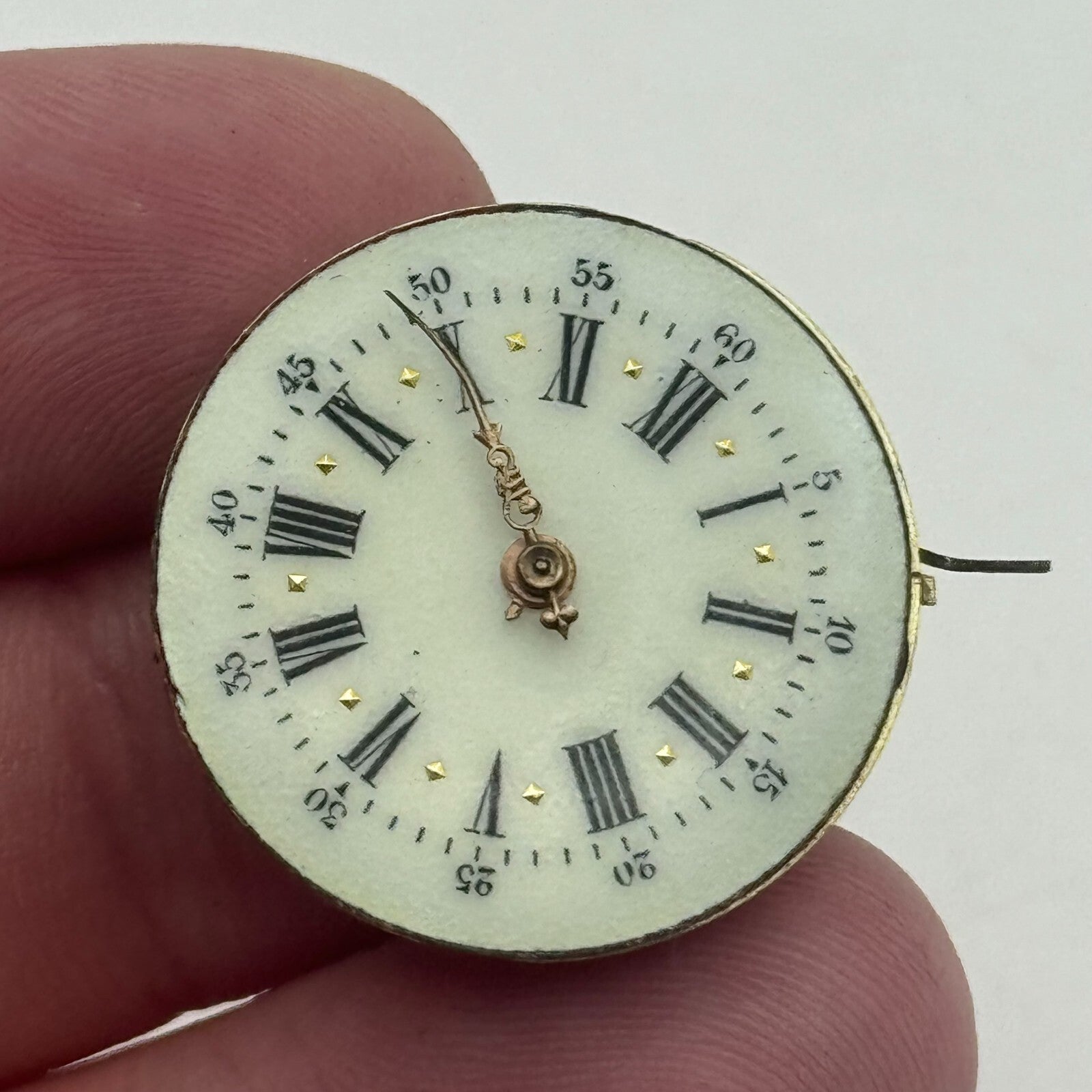 24.9mm Unidentified High Grade Manual Wind Watch Movement Vintage PARTS SPARES