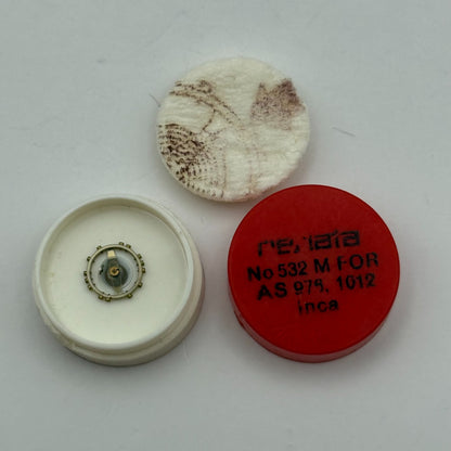 AS 976 1012 Inca Balance Wheel Complete And Spring 532 M Watch Movement Parts