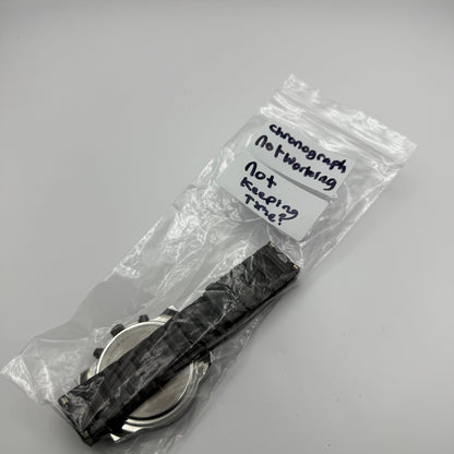 Caravelle New York Men's Chronograph Quartz Watch Japan 43mm PARTS REPAIR