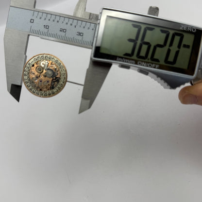 25.9mm Vintage Accurist FHF 66-9 Swiss Manual Wind Watch Movement PARTS REPAIR