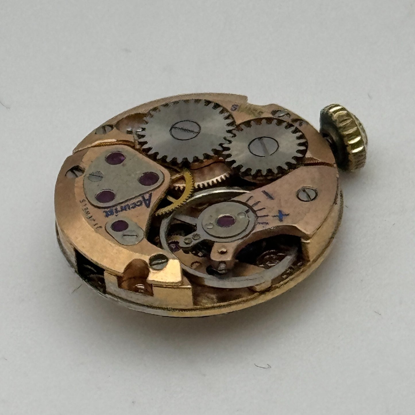 15.5mm ETA 2412 Accurist Manual Wind Ladies Watch Movement Swiss Vintage PARTS
