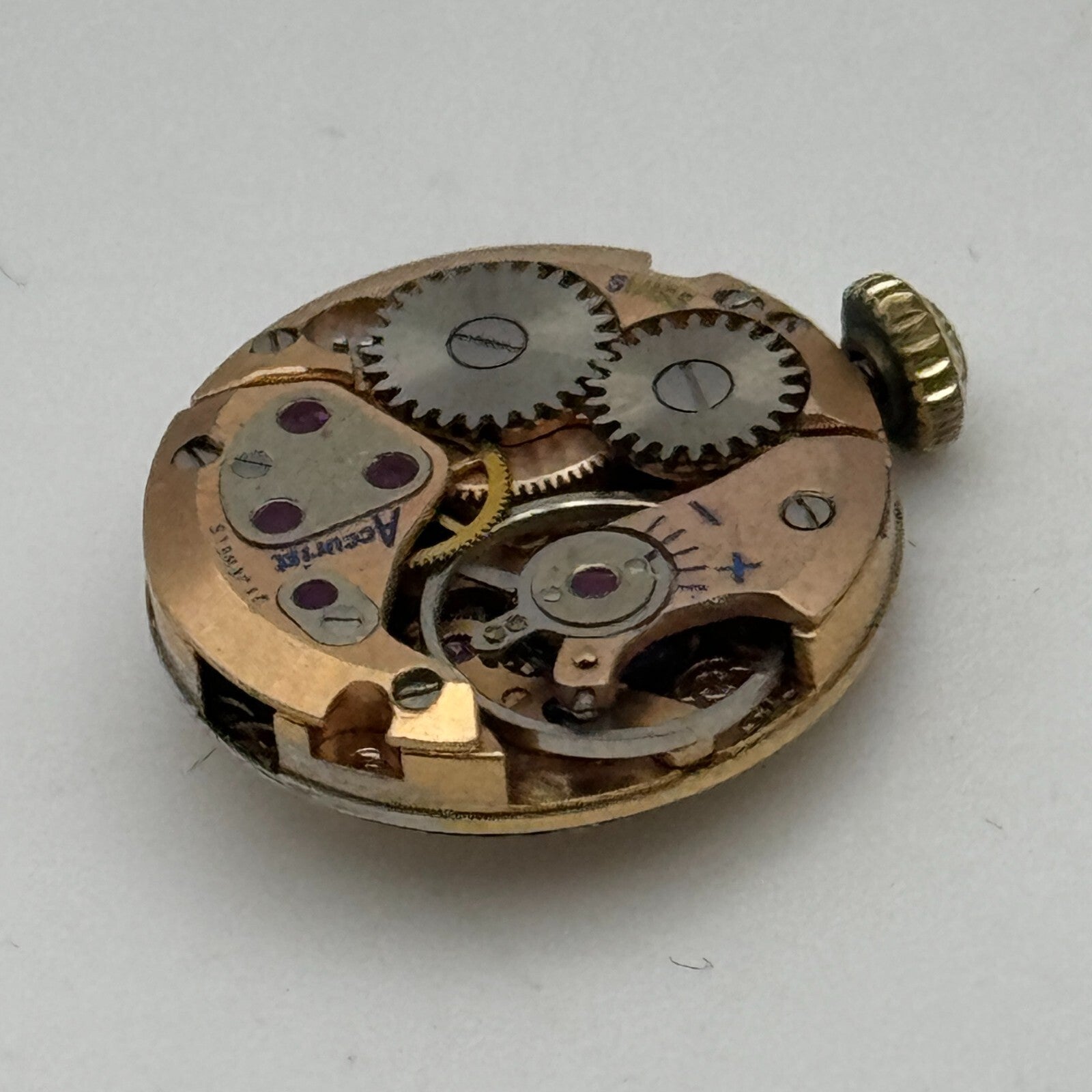 15.5mm ETA 2412 Accurist Manual Wind Ladies Watch Movement Swiss Vintage PARTS