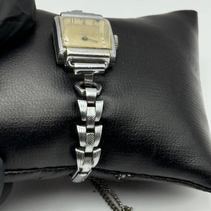 17mm Vintage Oris Ladies Swiss Prima Bracelet Manual Wind Watch PARTS / REPAIR