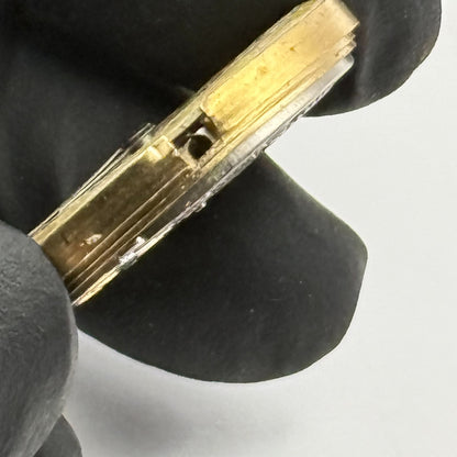 Majex Buren 370 Watch Movement Manual Wind Vintage Swiss 17 Jewels Parts 25.9mm