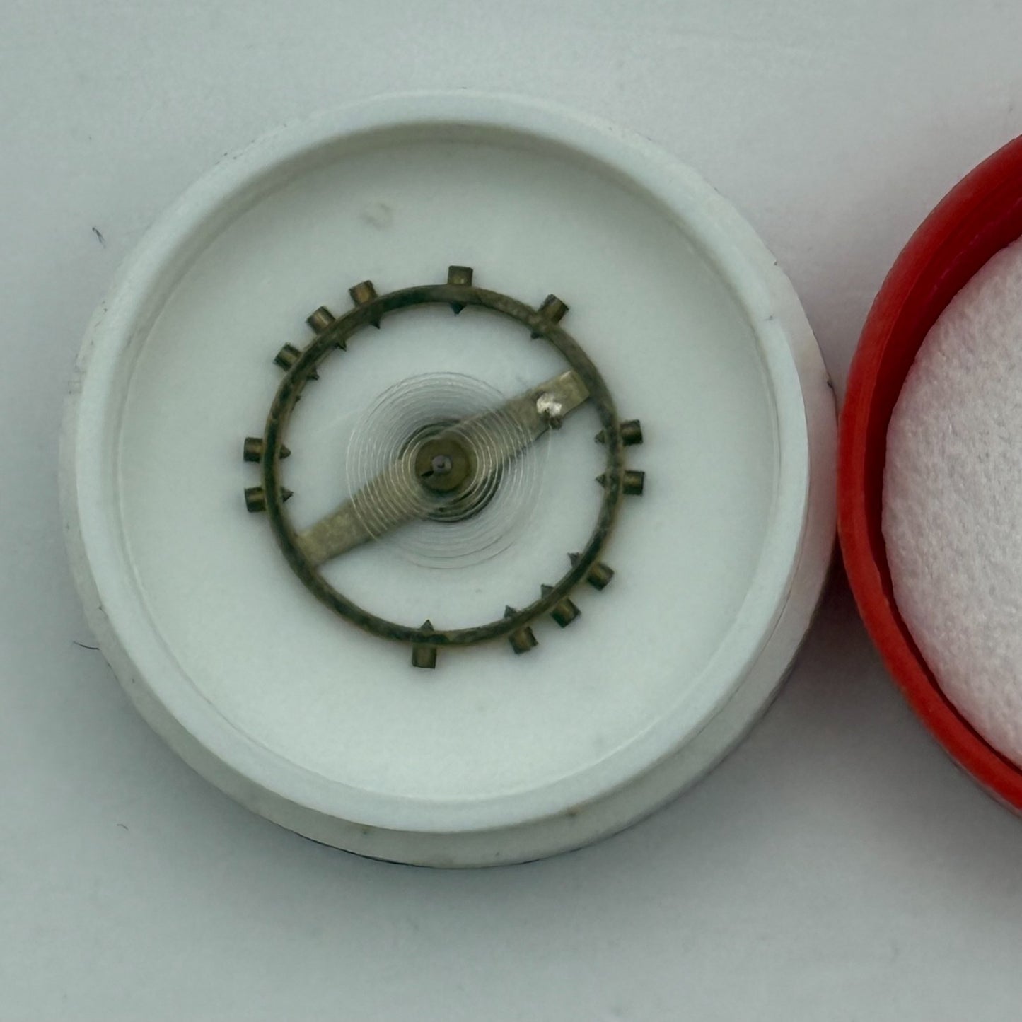 AS 984 Balance Wheel Complete And Spring 10 1/2''' 30 M Watch Movement Parts NOS