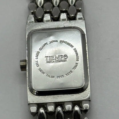 19mm Working Ladies Censi Collection Silver Tone Japan Quartz Watch 6.75 Inches