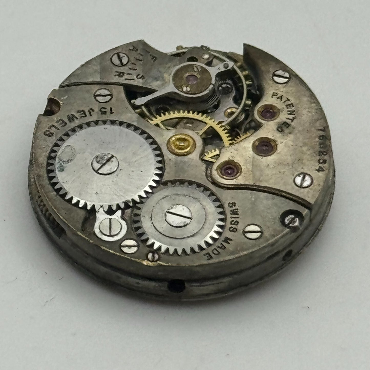 Cyma J W Benson Ref. 030 Manual Wind Watch Movement Swiss PARTS SPARES 23.6mm 