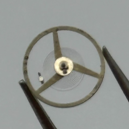 Felsa 4062 Balance Wheel Complete And Spring 1245 M Watch Movement Parts NOS