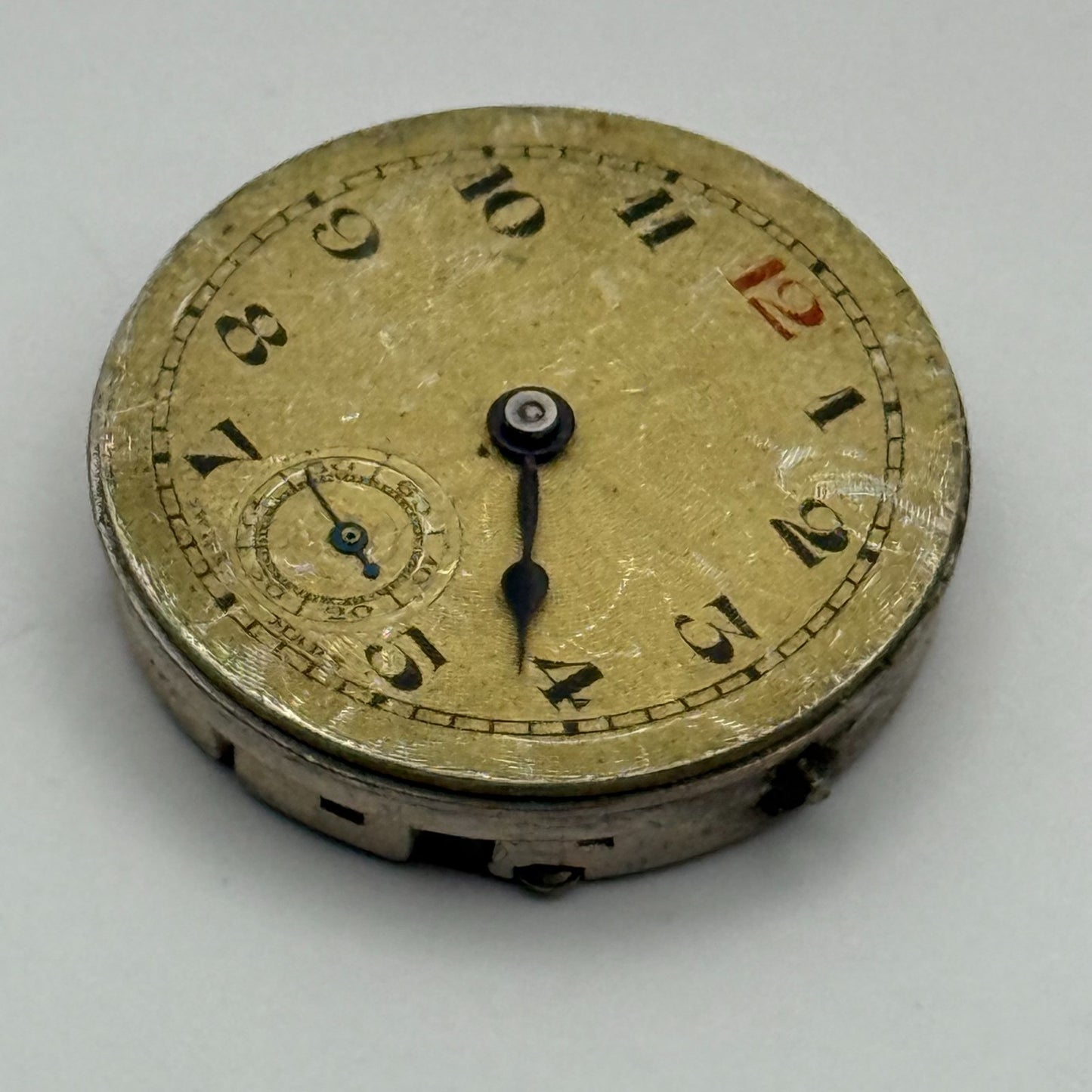 R&S Rotherham & Sons Watch Movement Manual Wind Vintage Parts Repair 23.6mm