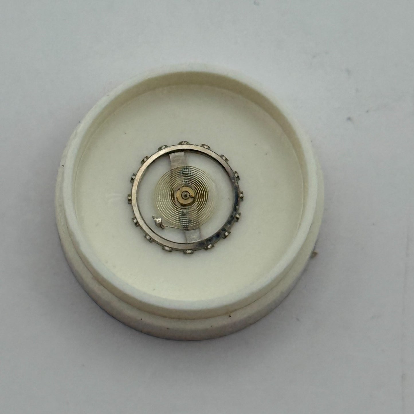EB 1297 1469 Balance Wheel Complete And Spring  117 Watch Movement Parts NOS