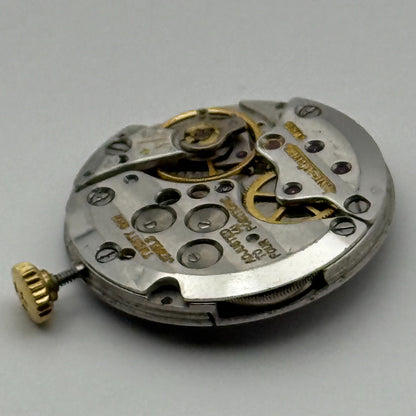Jaeger Le Coultre 895 Thin Watch Movement Square Dial Vintage Parts Repair 21mm