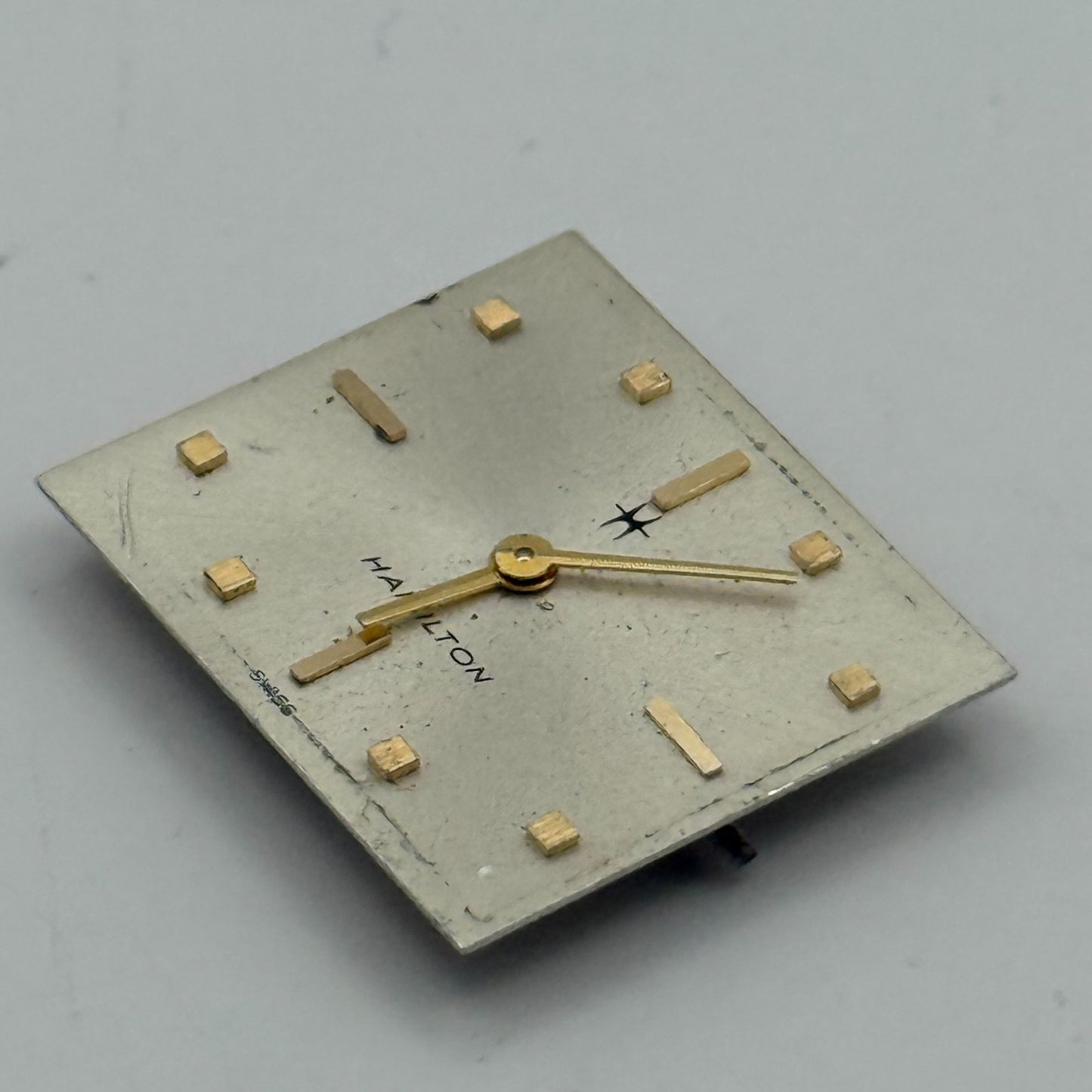 Hamilton C80 Watch Movement Manual Wind Vintage Swiss Parts Repair Spares 17.4mm