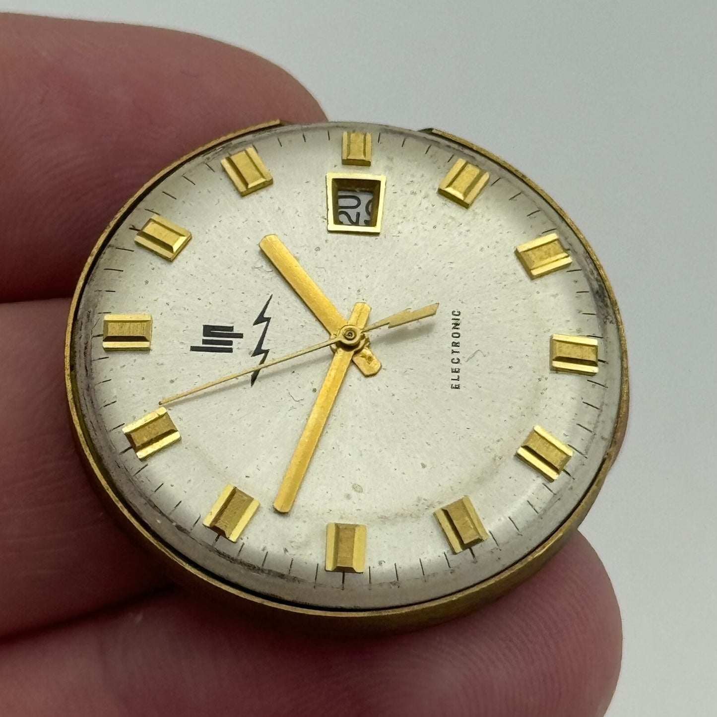 30.7mm Mens Lip Electronic French 13 Jewels Watch Movement PARTS REPAIR SPARES