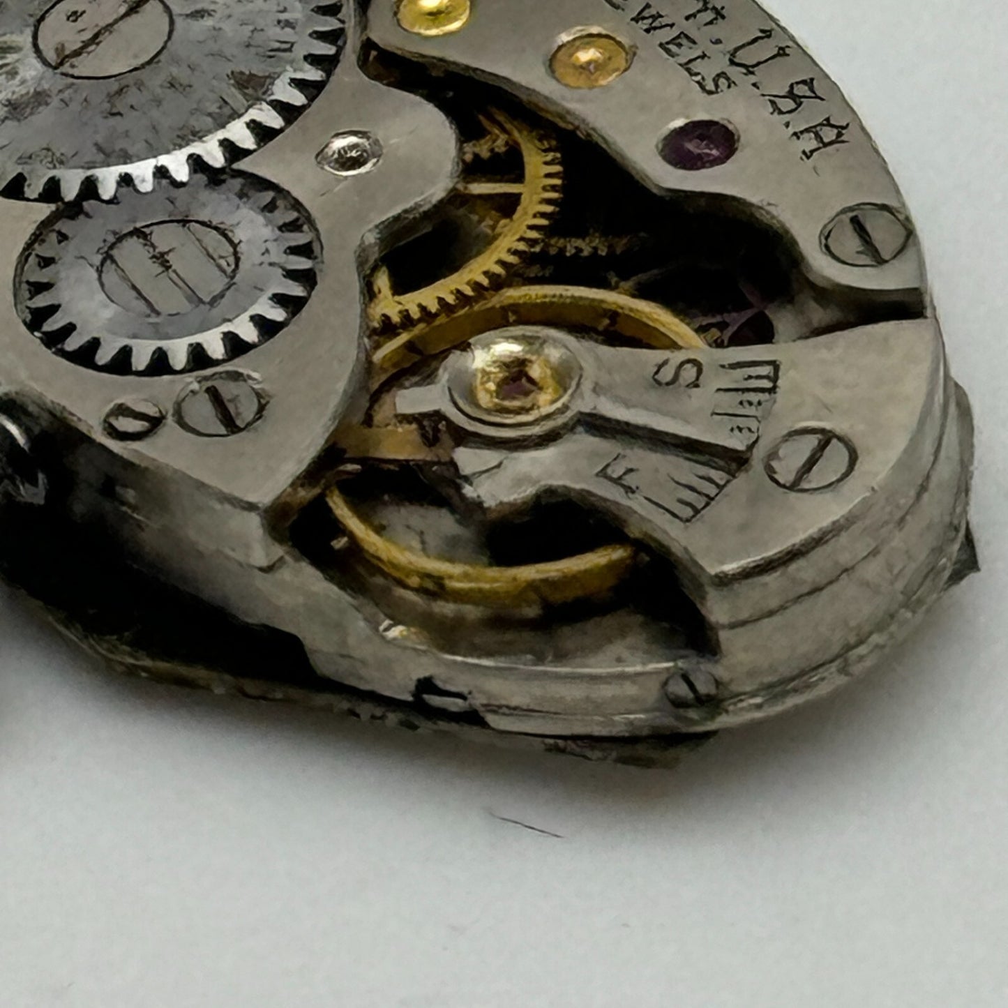 6.5L Waltham Grade No. 659 Model L-6.5 American Watch Movement PARTS SPARE