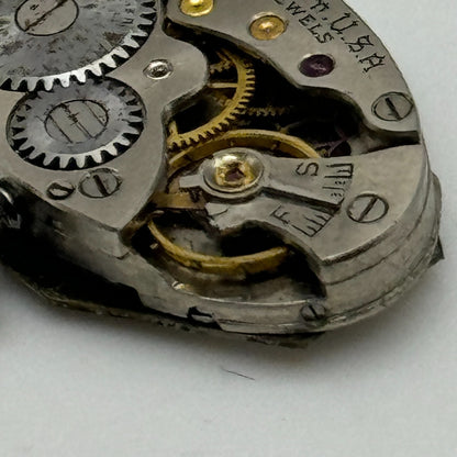 6.5L Waltham Grade No. 659 Model L-6.5 American Watch Movement PARTS SPARE