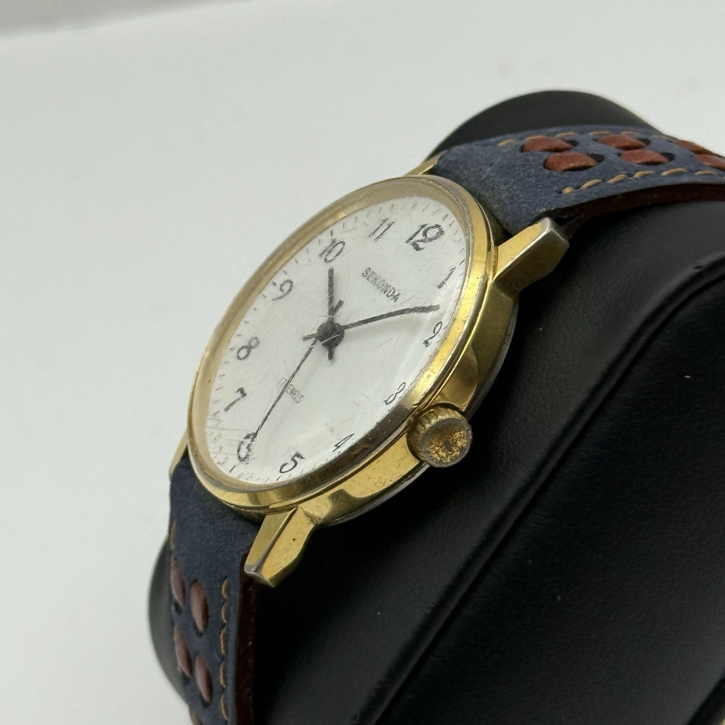 34mm Running Vintage Men’s Sekonda 17 Jewels Manual Wind Watch PARTS REPAIR