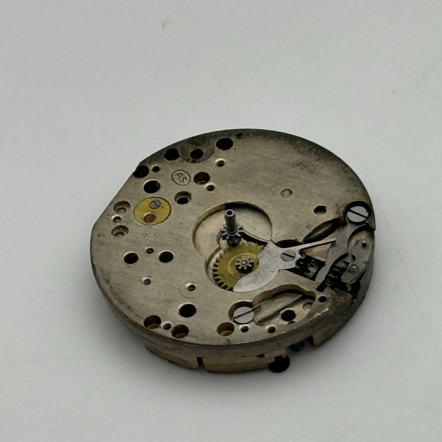 23.6mm AS A Schild 15 Jewels Manual Wind Watch Movement Swiss Vintage PARTS