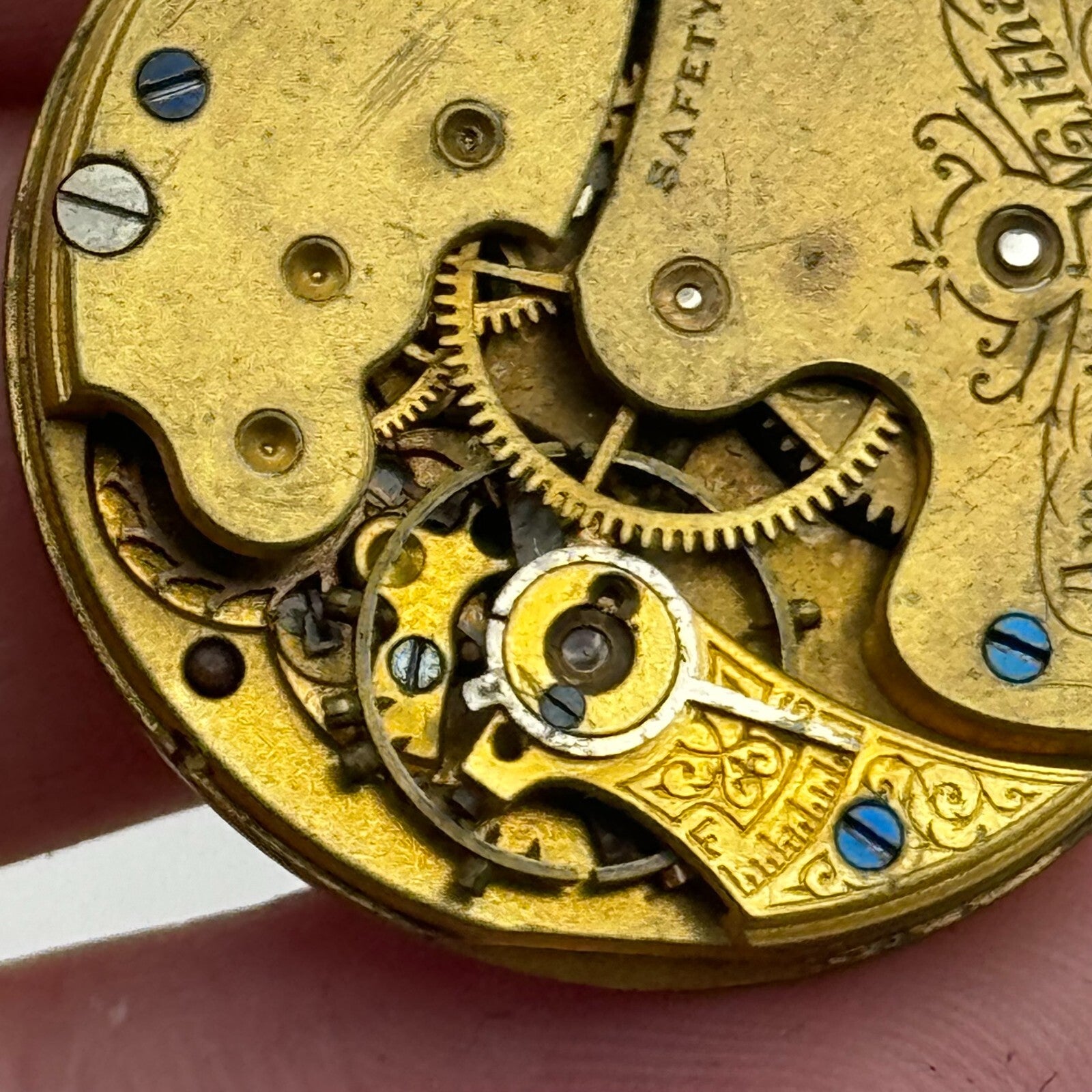 0s Men’s Waltham Grade Seaside Model 1901 American Watch Movement PARTS SPARES