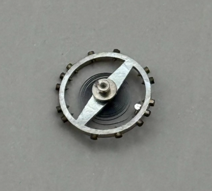Peseux 120 Balance Wheel Complete And Spring 5¼’’’ 276 M Watch Movement Parts 