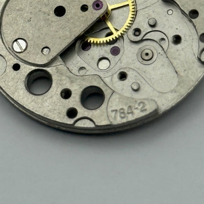 Tissot 784-2 Watch Movement Main Plate Manual Wind Vintage Swiss Parts 25.9mm