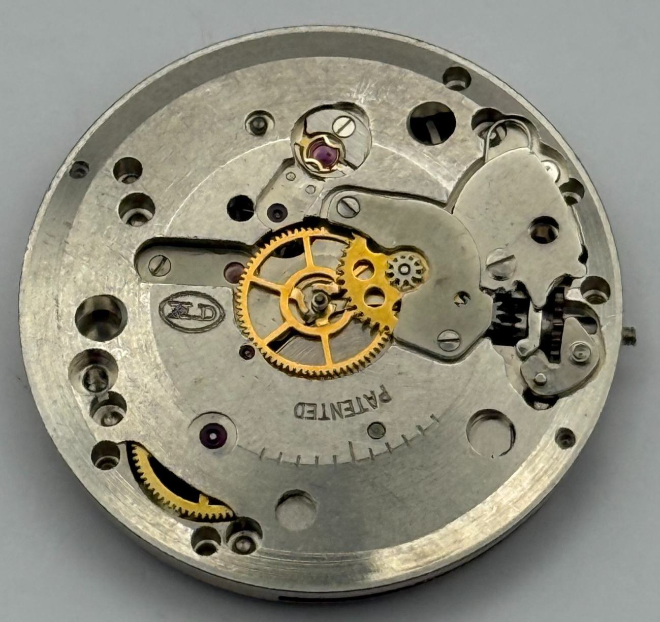 ETA 2370 Everite Watch Movement Manual Wind Vintage Parts Repair 25.9mm