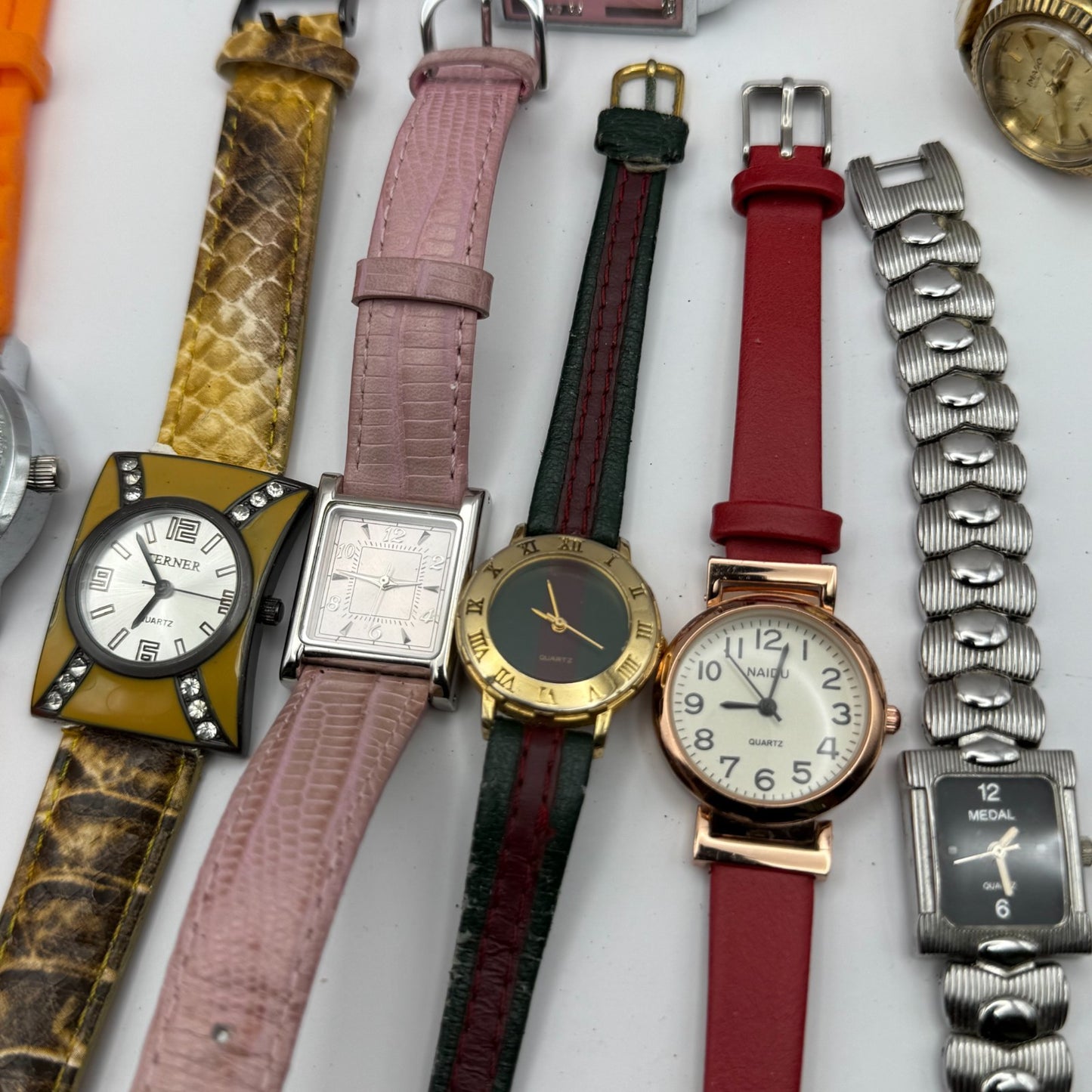Bundle Of 15 Quartz Watches Job Lot Modern / Vintage Untested Parts / Repair