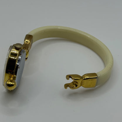 31mm Vintage Lucerne Swiss Gold Plated Manual Wind Bangle Watch PARTS / REPAIR