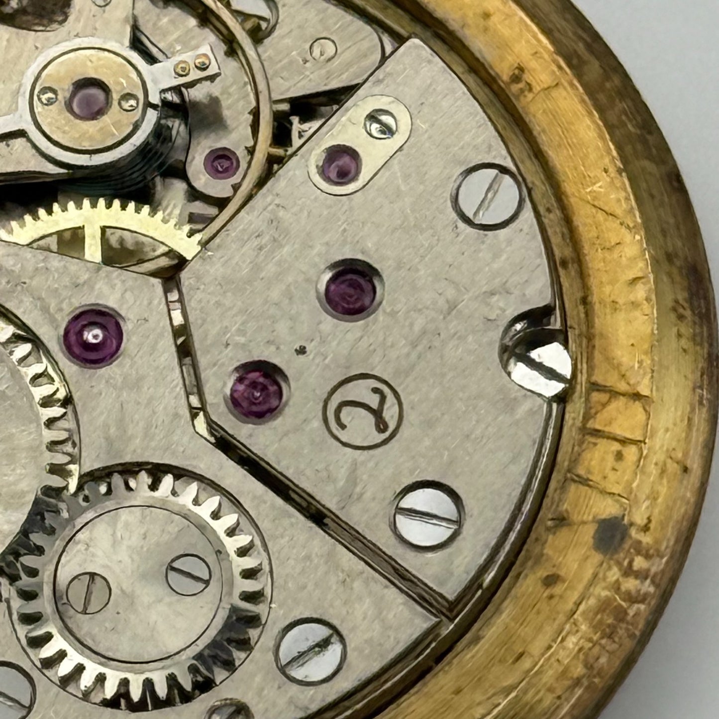 Majex Peseux 320 Watch Movement Manual Wind Vintage Swiss Parts Repair 30.9mm