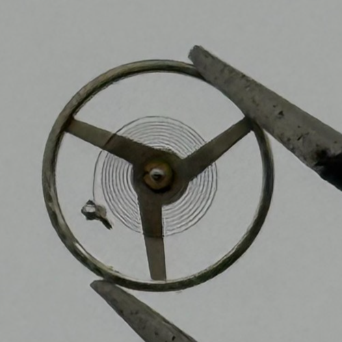 Felsa 4020 4025 Inca Balance Wheel Complete And Spring Watch Movement Parts