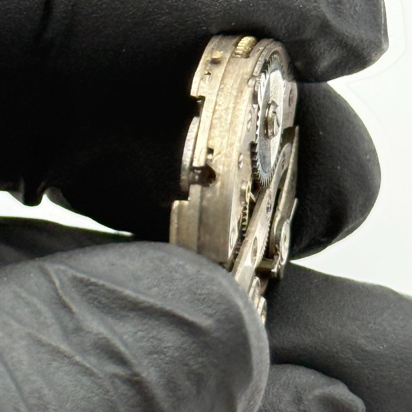 AS A Schild Swiss Watch Movement Manual Wind Vintage Parts Repair Spares 24.7mm