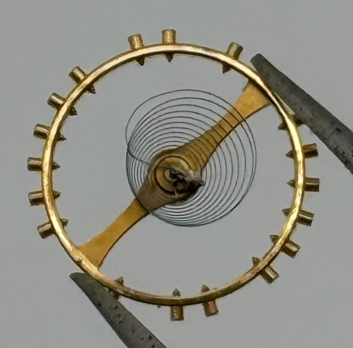 AS 1530 Balance Complete Inca Renata 321 Watch Movement Parts Vintage Damaged