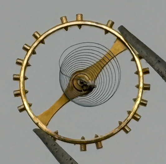 AS 1530 Balance Complete Inca Renata 321 Watch Movement Parts Vintage Damaged