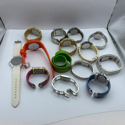 Large Bundle Of Vintage / Modern Quartz Watches Joblot UNTESTED PARTS REPAIR