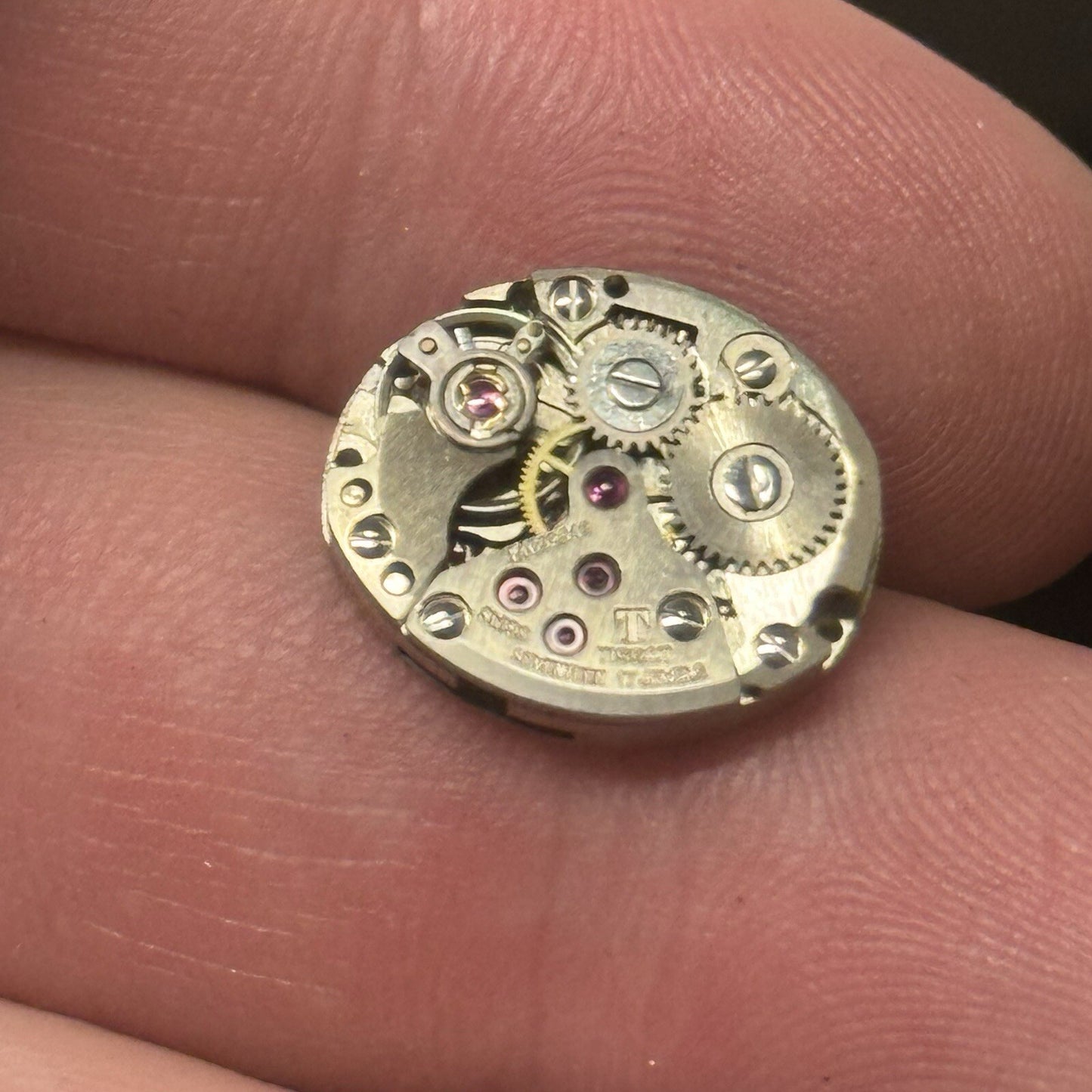 22mm Ladies Manual Wind Tissot Stylist Grey Dial Watch NON WORKING